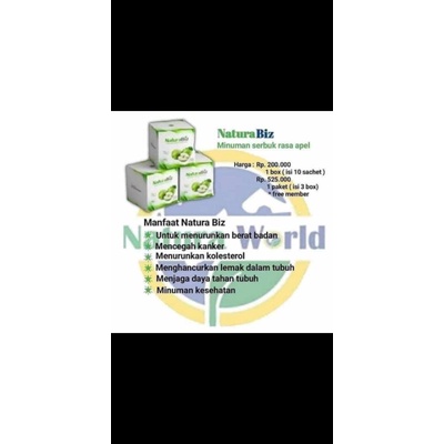 

NABIZ MINUMAN KESEHATAN DAN BISA UNTUK MENURUNKAN/MENAIKAN BERAT BADAN