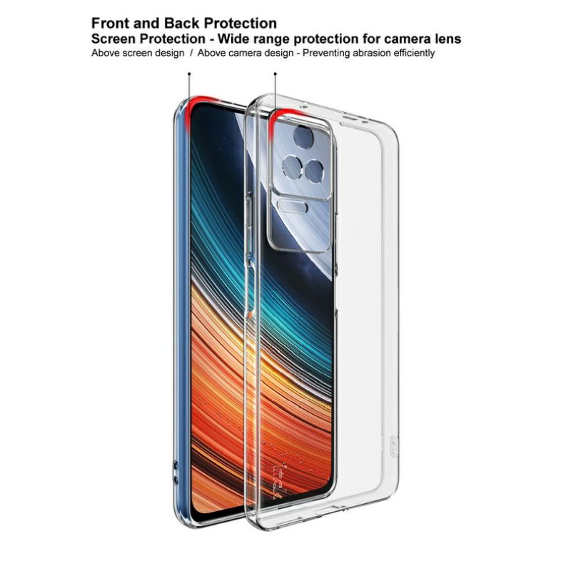 IMAK Case Xiaomi Poco F4 5G Transparan Softcase UX-5