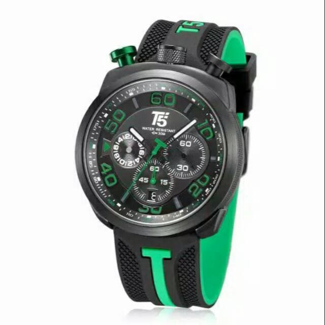 [ COD - ORIGINAL ] JAM TANGAN PRIA T5 H3619 chrono sport original tahan air