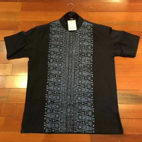 Hem Pria Batik Katun Cap by Dian Pelangi LIMITED EDITION Baju Kemeja Cowok Resmi Kerja Kantor Formal