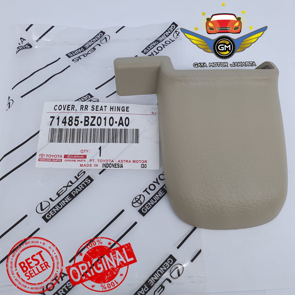 Cover Baut Jok Toyota Avanza-Xenia Krem Original 71485-BZ010-A0