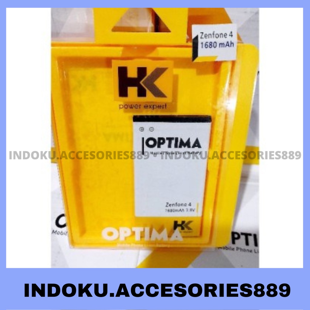 Baterai HK Optima ZENFONE 4 Double Power