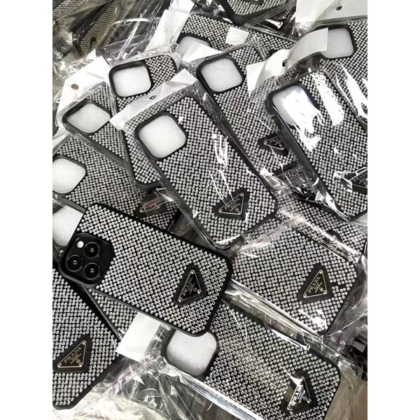 Pradaa Diamond Crystal Case Samsung S23 Ultra S22 S21 S20 plus Ultra S20+ S21+ S21+ S20Ultra S21Ultra S22Ultra Note 20 Note20 Note20Ultra