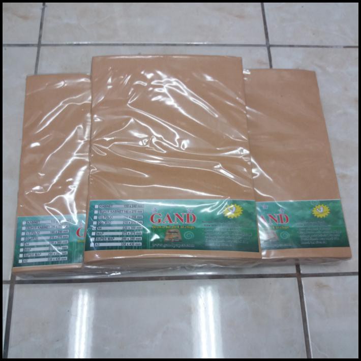 

(Murah!!) Amplop Coklat A4 Gand / Amplop A4 Gand