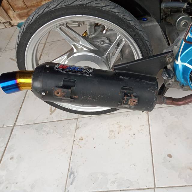 Knalpot WRC ORI stainless beat scoopy