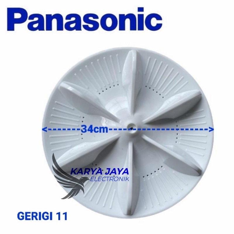 PULSATOR MESIN CUCI PANASONIC NA-F756A GIGI 11