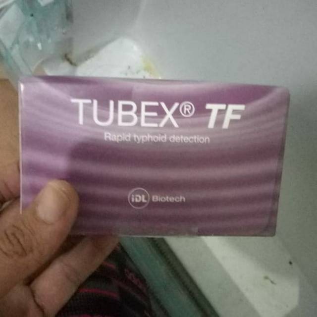 

Tubex TF | Reagen Typhoid salmonella Original exp lama