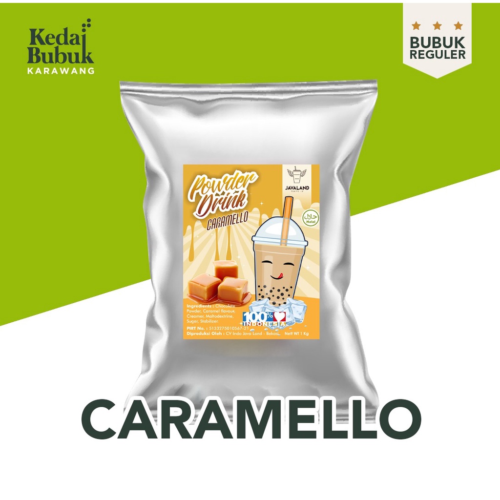 

Caramello/Caramel Bubuk Minuman Bubble Javaland 1kg