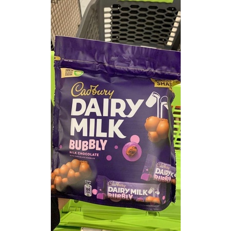 

Dairy Milk Bubbly Sharing Minis Limited Edition Snack Egypt