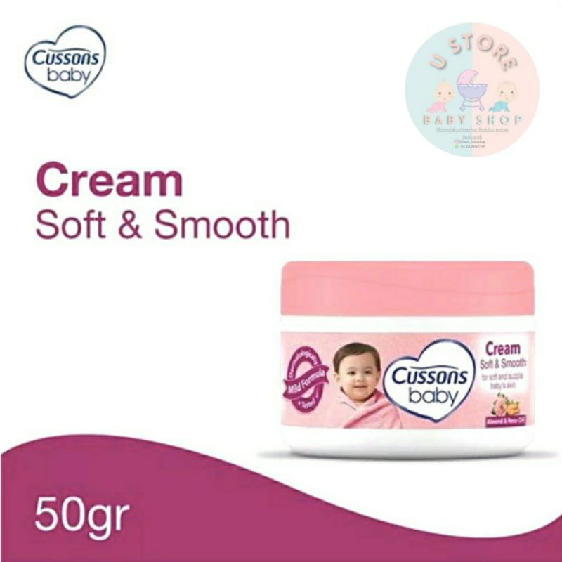 Cussons Baby Cream 100 gr &amp; 50 gr / Baby Cream Cussons / Krim Bayi Cusson / Cream Bayi