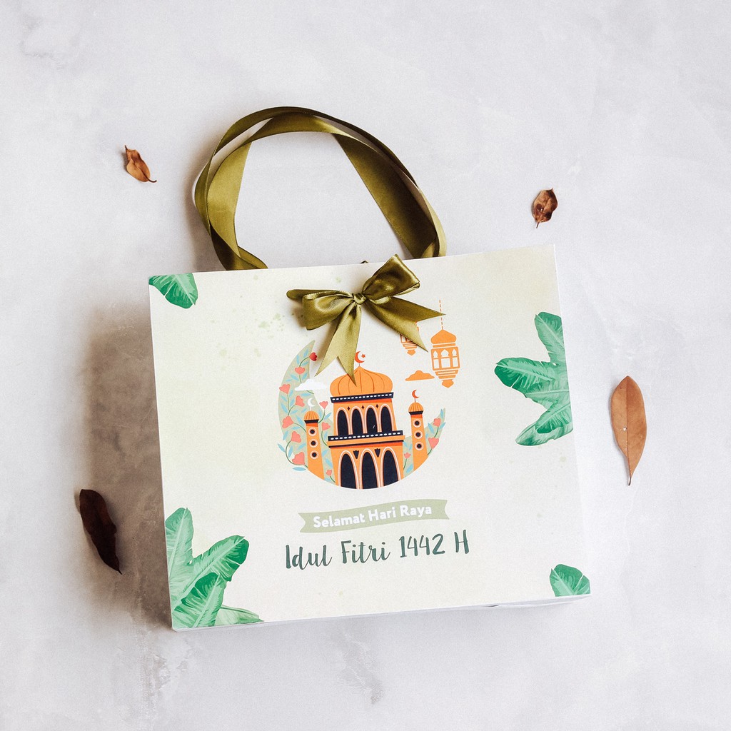 

Paperbag Hampers Custom Lebaran | Idul Fitri Kue Kering