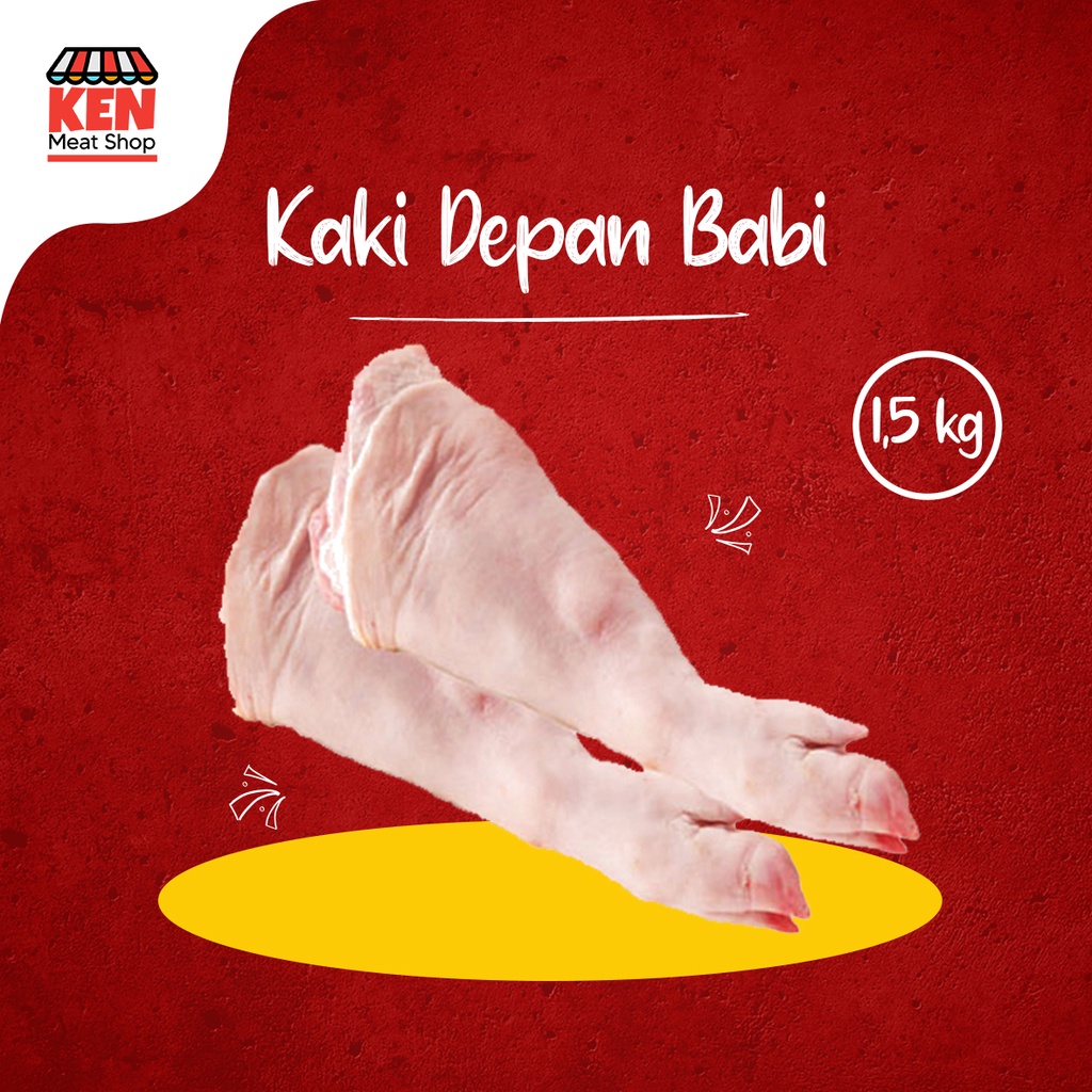 

KAKI BABI (PORK) 1,5kg