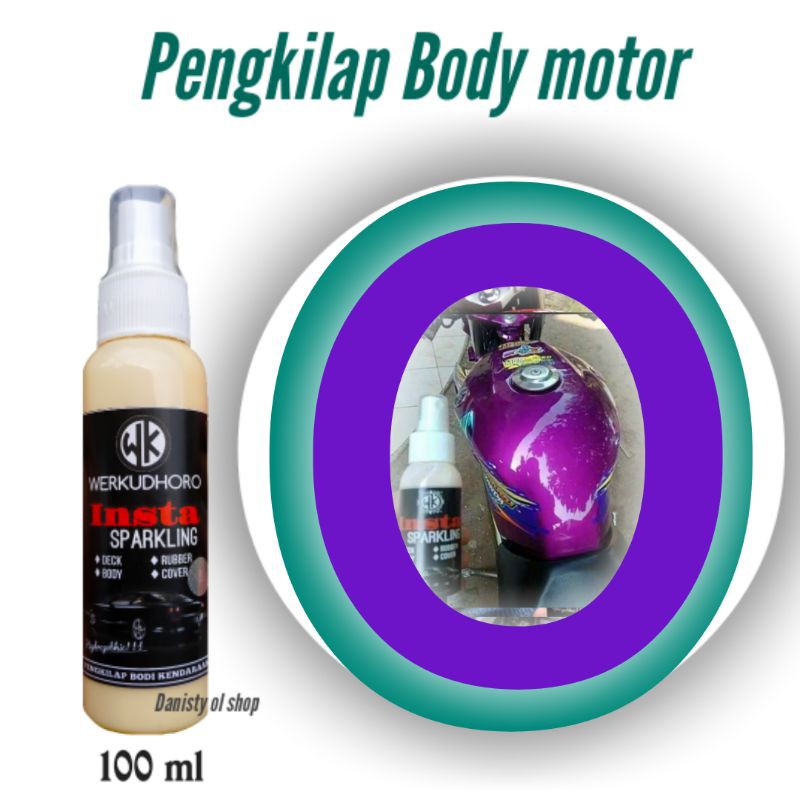 Pengkilap body motor dan mobil /pengkilap/penebal clear/insta sparkling