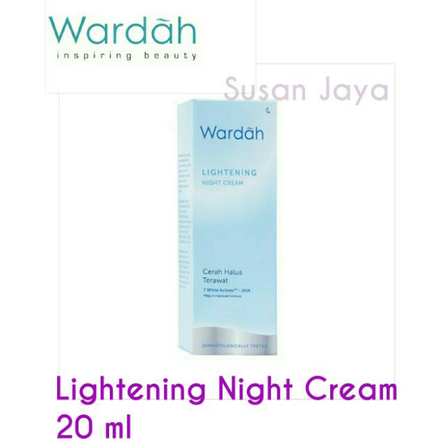 Wardah Lightening Night Cream 20 ml