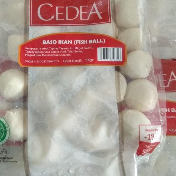 

➵ Baso Ikan Cedea 500gr (fish ball) ♣
