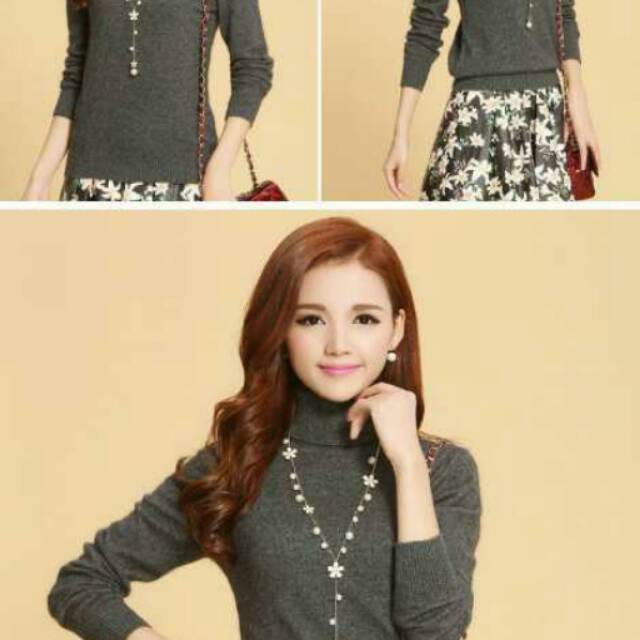 Baju import cewek lengan panjang