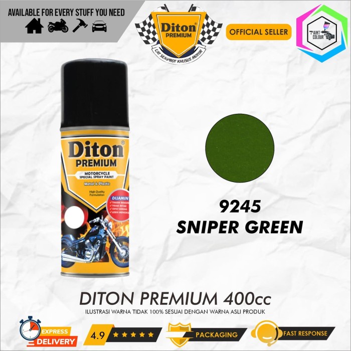 DITON PREMIUM / SNIPER GREEN 9245 / CAT SEMPROT