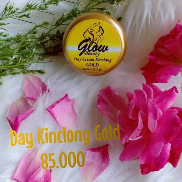 Day cream gold glow beauty