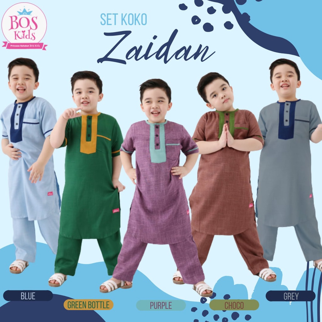 KOKO ANAK / KOKO ZAIDAN BY BOSKIDS/ SET KOKO ANAK PREMIUM