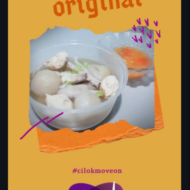 

Cilok kuah original