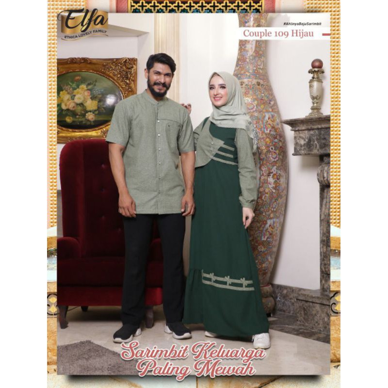 ETHICA ELFA COUPLE 109 HIJAU (KAHFI 160 , AYUMI 223)