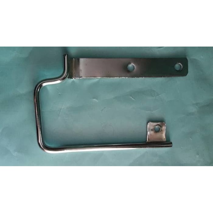 breket pegangan tarikan jok belakang vespa super px exclusive strada bahan tebal