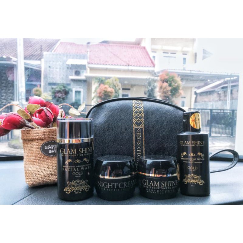 (bisa cod) distributor Glamshine||GLAMSHINE GOLD SERIES//Glamshine BPOM,aman