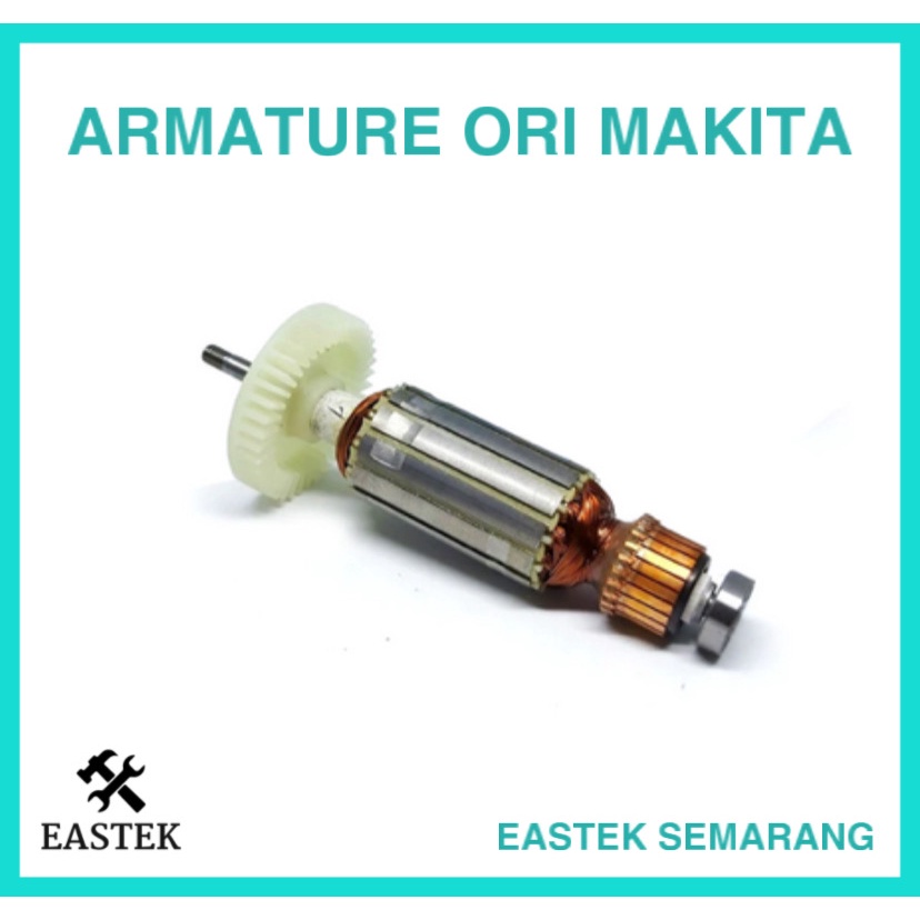 Armature GA5020/GA6020 ORI ASLI MAKITA JAPAN DISC GRINDER 5 INCH/6 INCH (armature/armatur/angker/rot