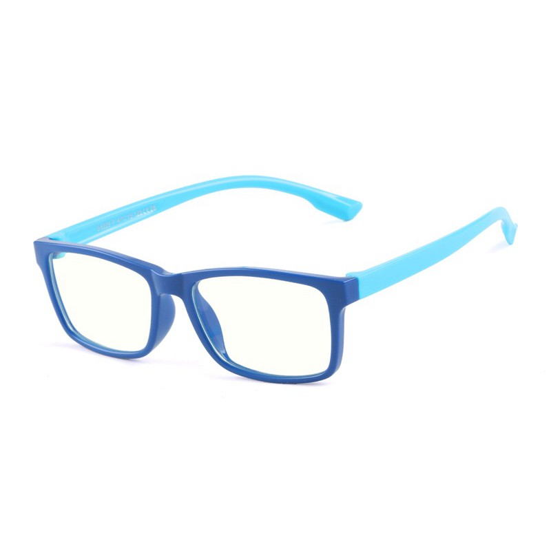KACAMATA ANAK ANTI RADIASI HP TV / ANTI RADIASI BLUERAY TR90-Blue Baby Blue C28