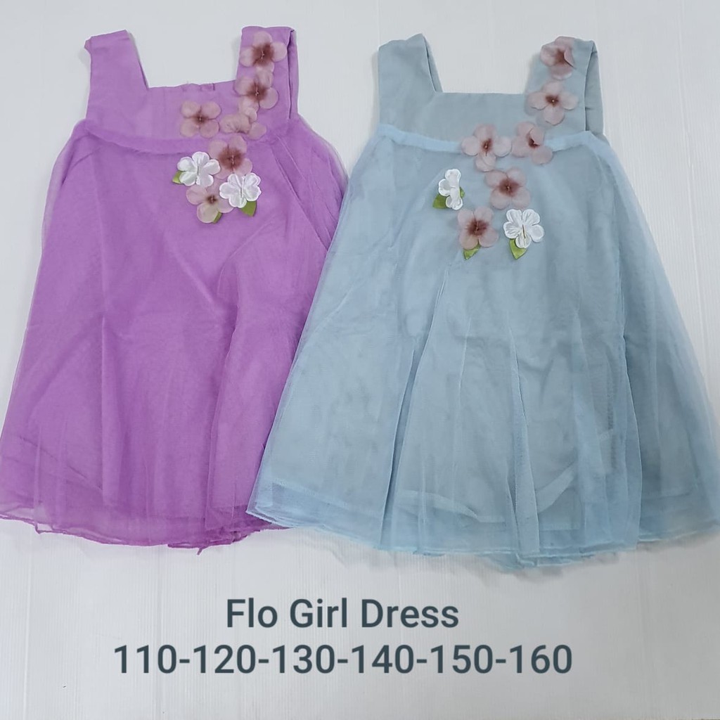 Flo Girl Dress/ Dress Anak Perempuan