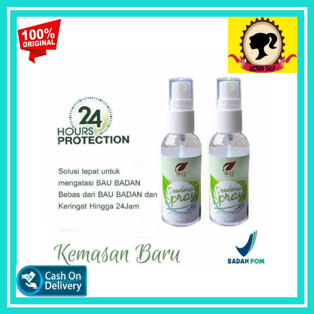 Deodorant Spray SR12 /Best Seller Deodorant BPOM