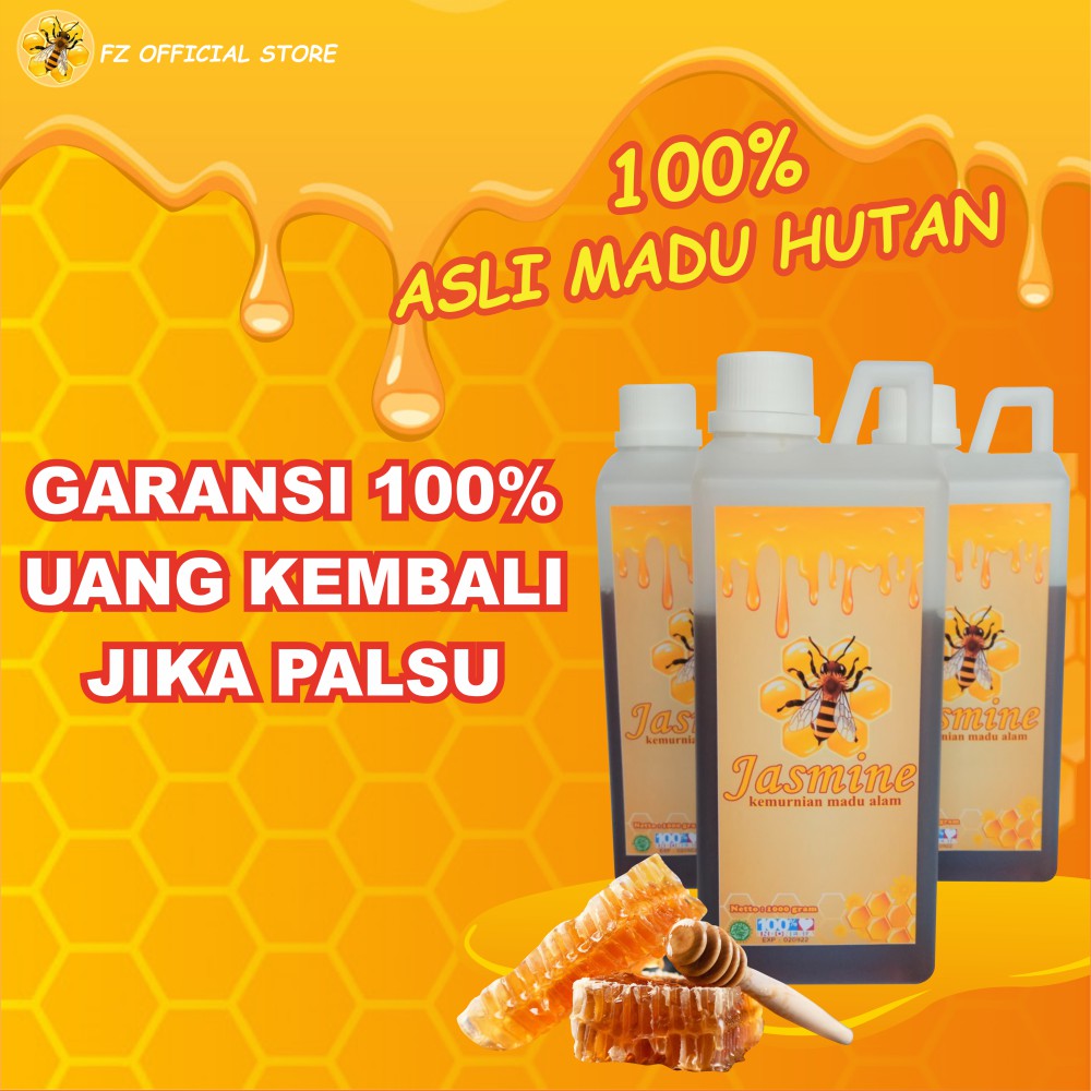 

Madu Hutan Murni Asli Multiflora Jasmine Original 1 Kg