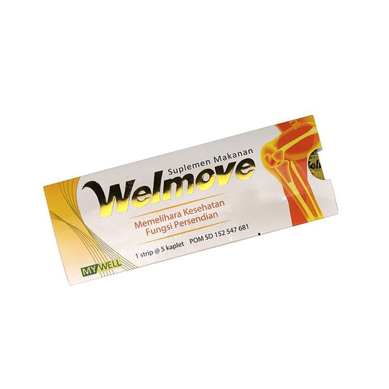 Welmove 1 strip @5 kaplet Memelihara kesehatan persendian