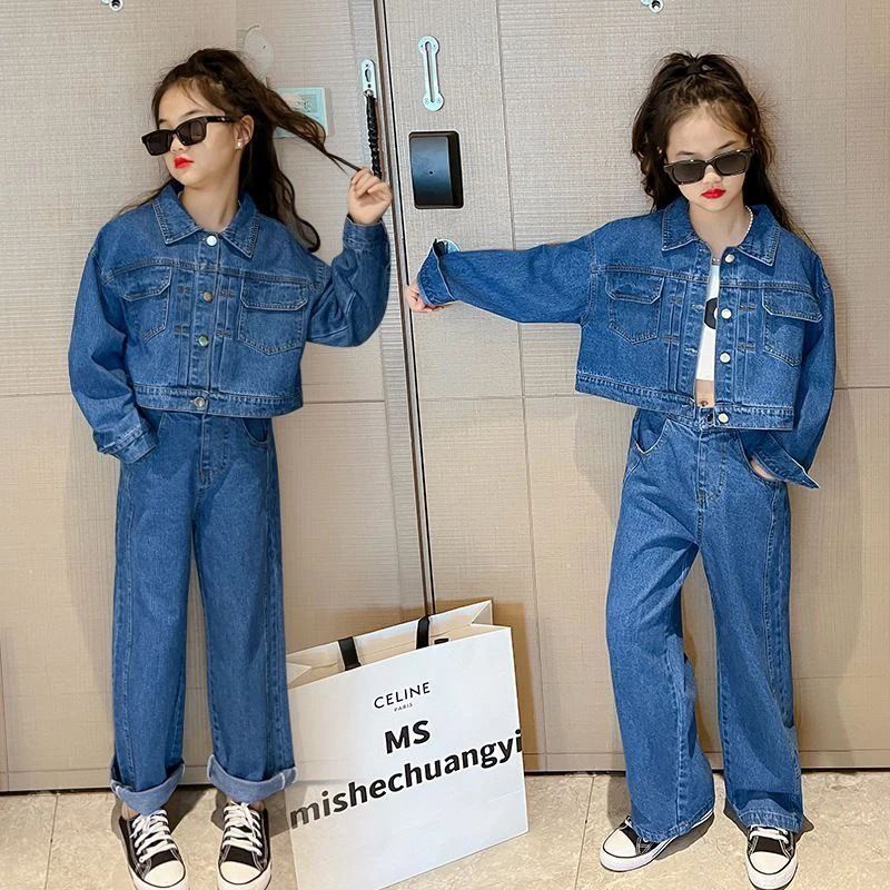 SET CROP JAKET JEANS