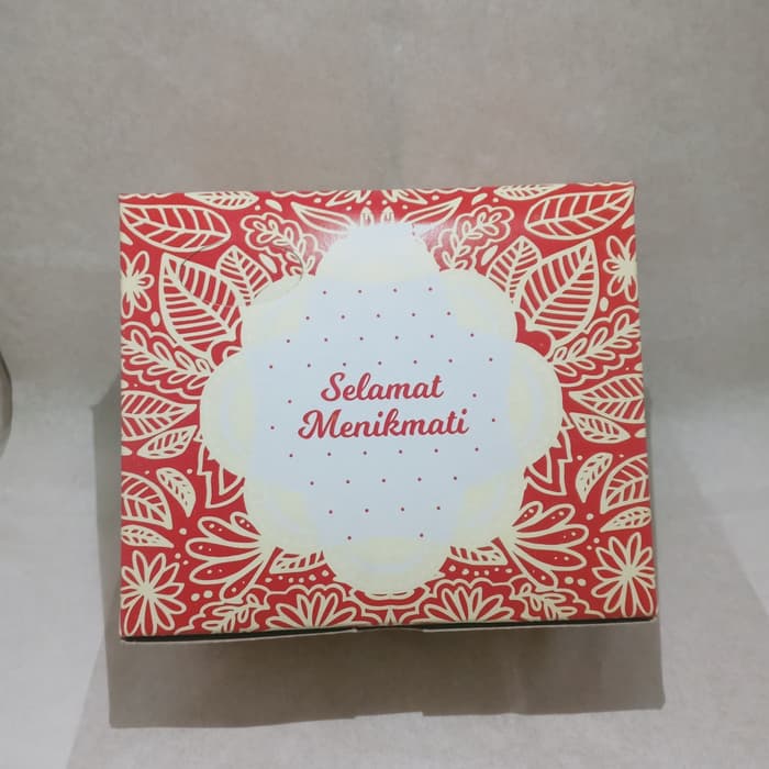 GS motif 12 X 14 / Dus Snack Box kue 12 X 14