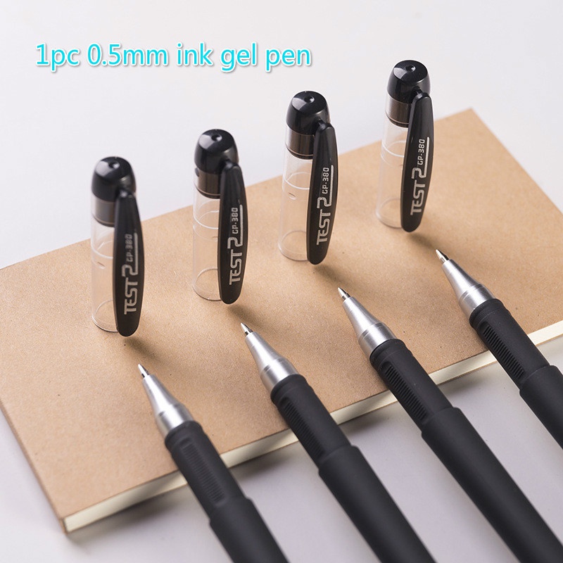 Black Matte 0.5mm Gel Pen Business Pen School Office Stationery Gifts