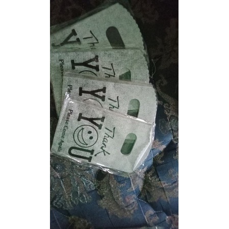 kresek motif olshop kecil 9 x 15/ kantong plastik olshop / kantong kresek