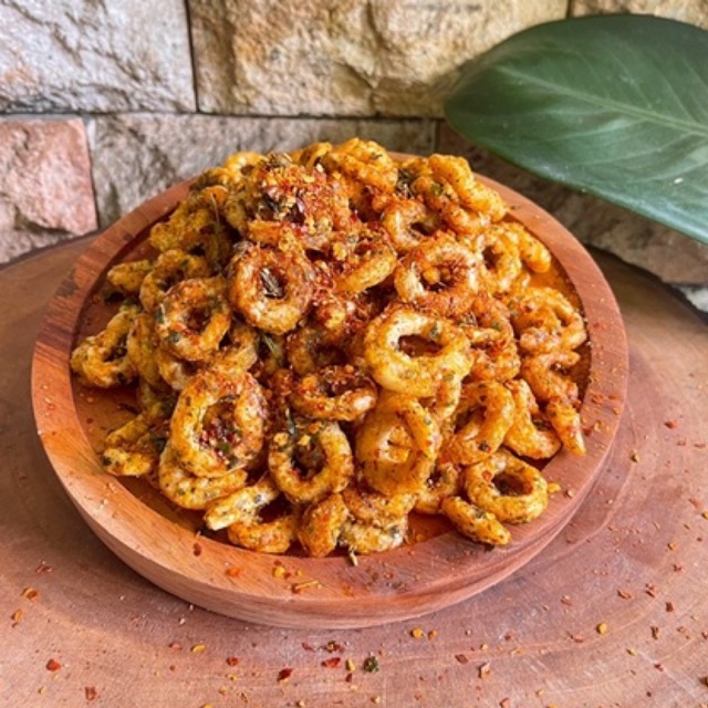 

cincin udang/cincin udang pedas daun jeruk/cincin udang pedas