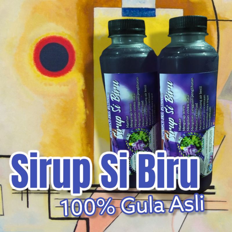 

Sirup 'Bunga Telang' Si Biru 250 Ml