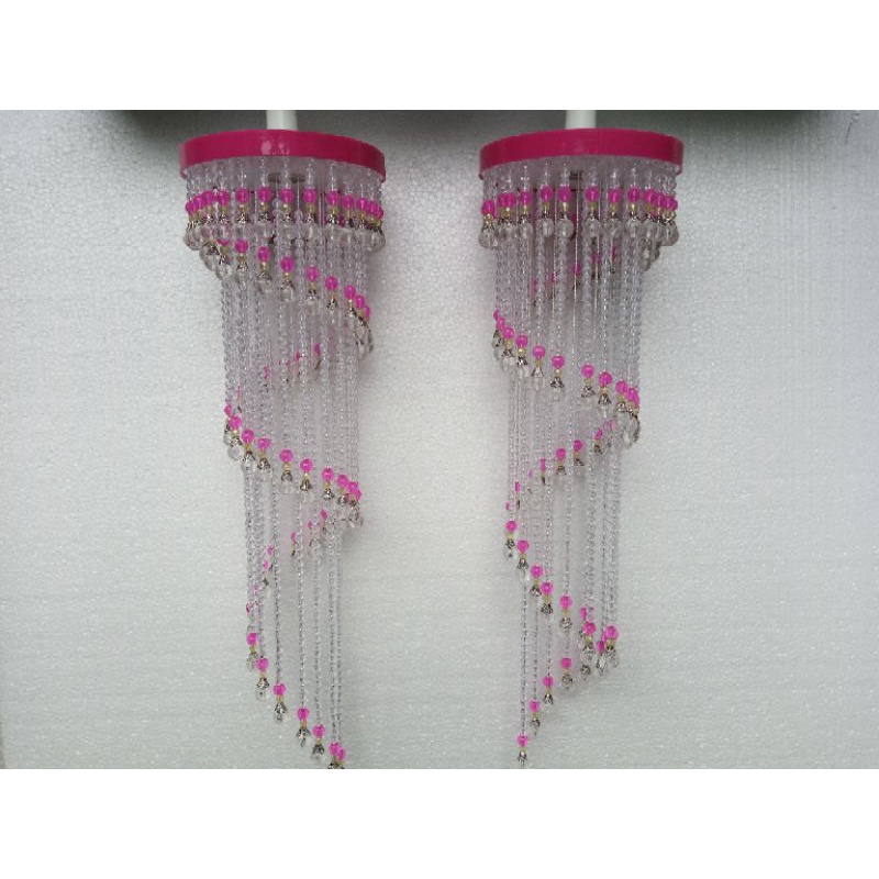 LampuGantung SRN variasi Pink Venom/ Dekorasi Pelaminan/ Lamaran/ Interior Rumah/ Cafe