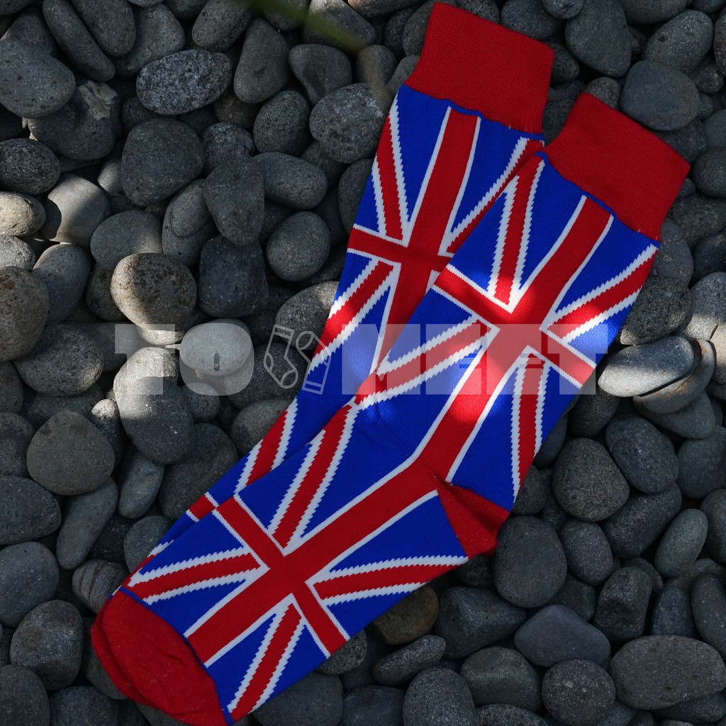 Toomeet Kaos Kaki Pria Dan Wanita Casual Motif England Toomeet Kaos Kaki Pria Dan Wanita Casual Motif England