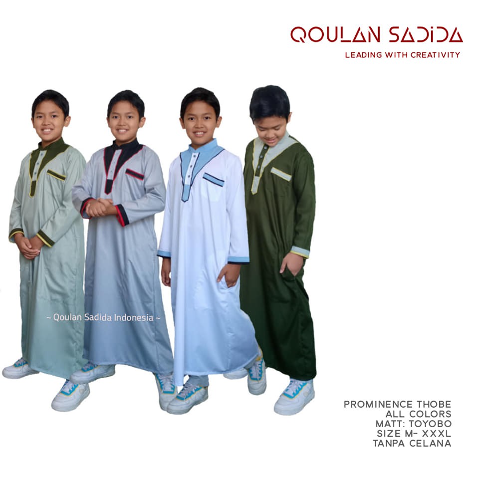 Thobe/Jubah Anak Prominance Series by Qoulan Sadida