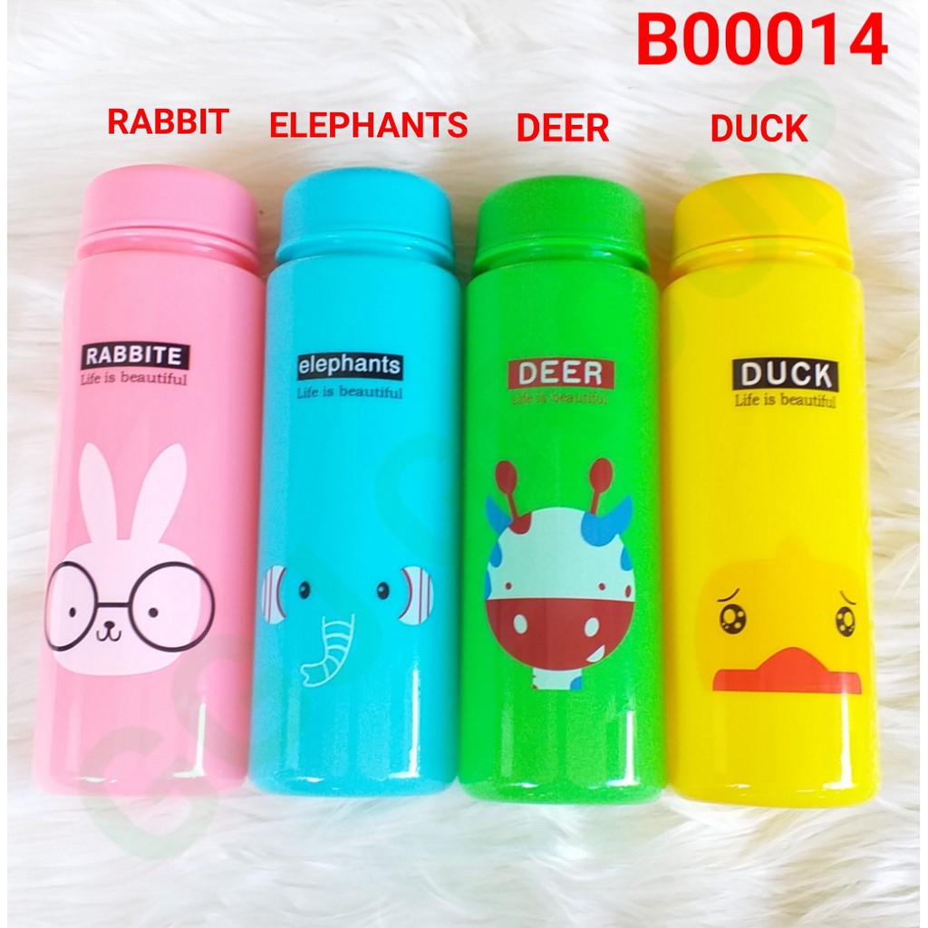 DC B ( B00014 ) MY BOTTLE KARAKTER ANIMASI WARNA TAHAN PECAH / TIDAK BISA MEMILIH