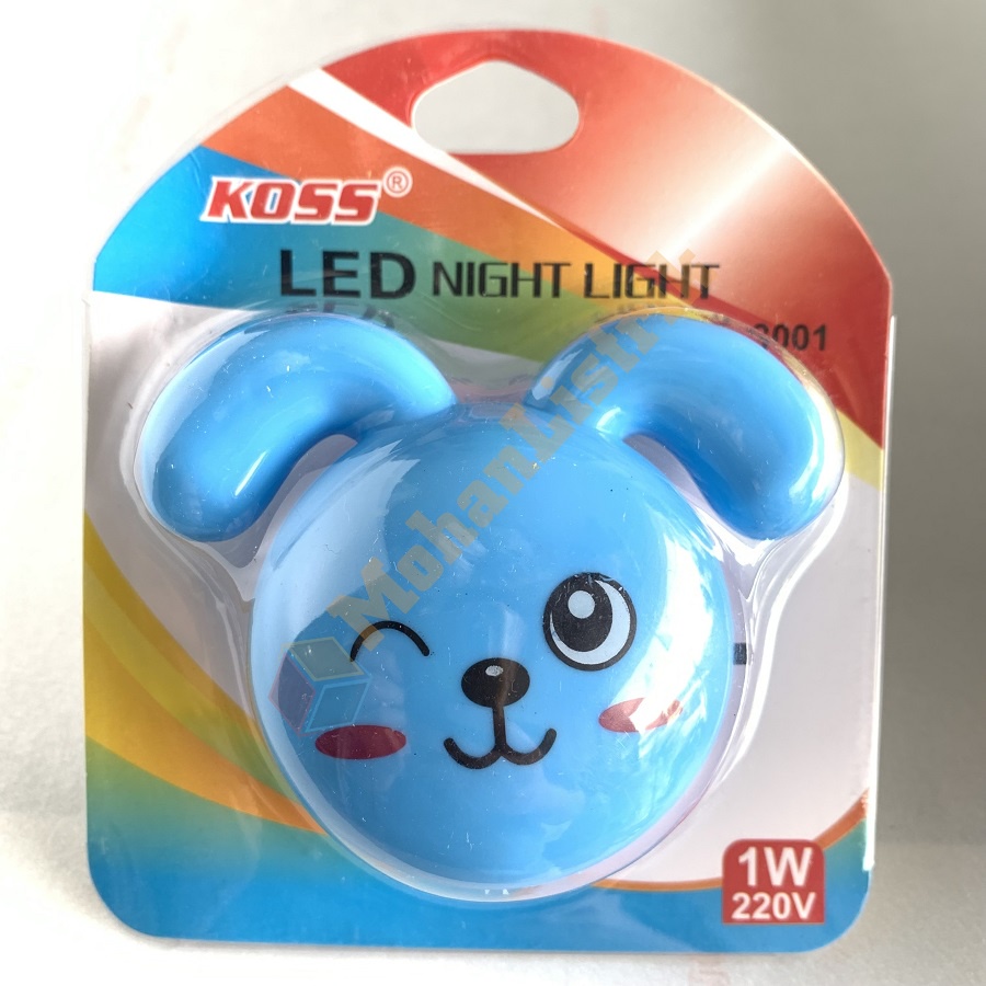 Lampu Tidur Led Karakter 220V 1 Watt 1W Colok Listrik On Off Karakter Lucu Murah