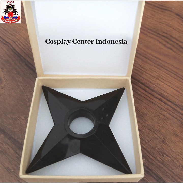 [Bisa COD] Suriken Naruto Bahan Plastik Cosplay Anime Naruto/ Mainan Ninja Naruto Shippuden