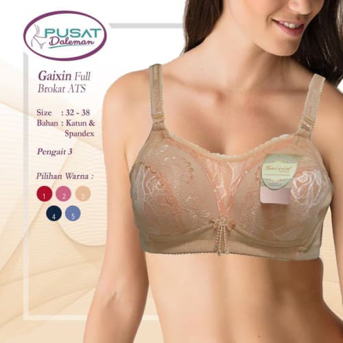 Dijual ECER BH BRA 8979 GAIXIN BROKAT ATAS Pengait 3 - 36 Limited