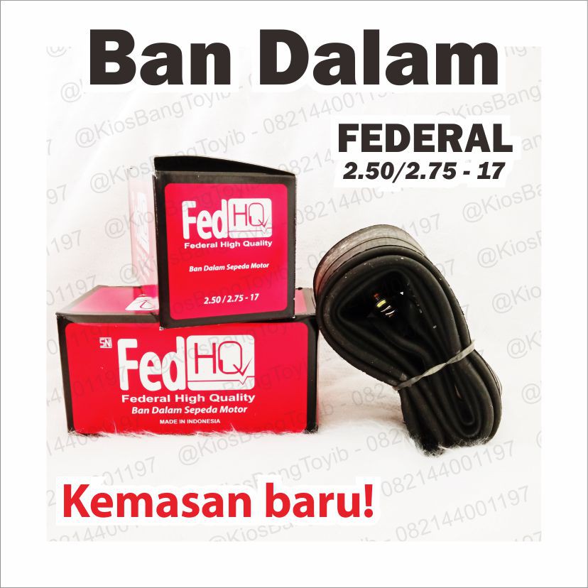 Ban Dalam Motor Bebek Matic Trail Ring 14 Ring 17 Ring 16 ✦FEDERAL HQ✦