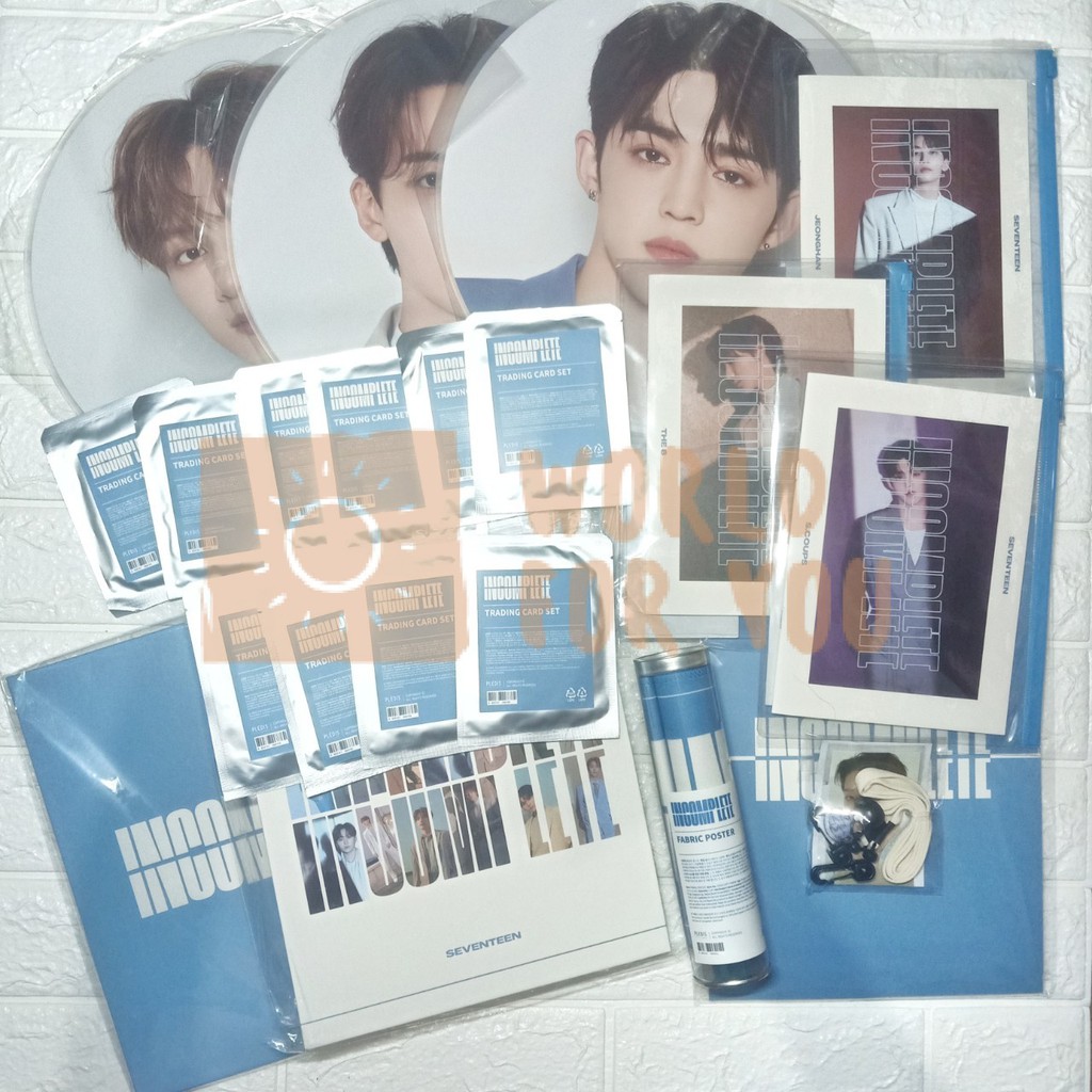 [READY] Seventeen Incomplete Merch Trading Card Mask Strap Photobook