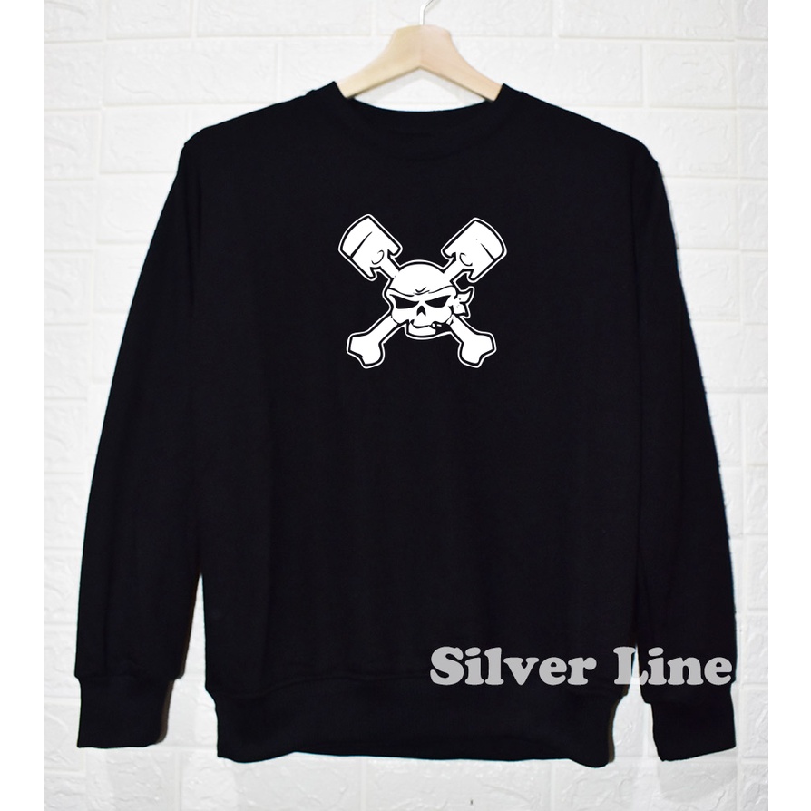 Sweater Crewneck pria/wanita Sablon termurah /bisa COD