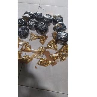 Waktu terbatas CAT EMAS GOLD BROM 1 ons serbuk halus untuk wayang kulit kertas besi kayu 5.5 BIG SAL